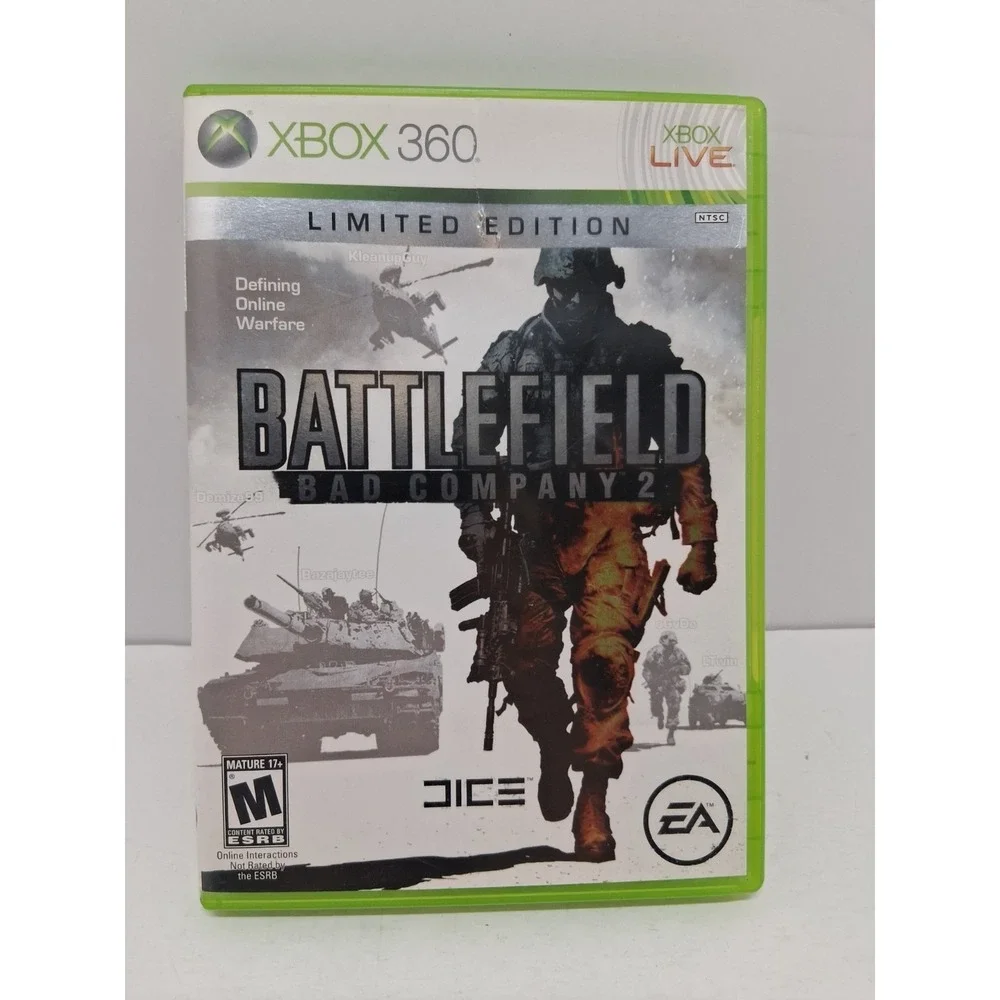 Xbox 360 Limited Edition Battlefield Bad Company 2